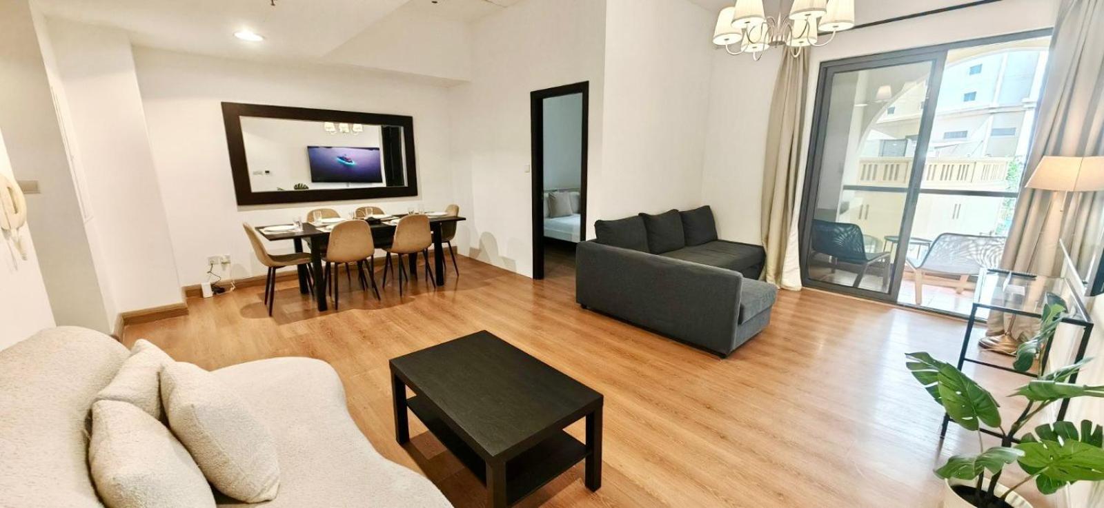 Beautiful 2Br & 4Br Apartments On Jbr Beach, Walking Distance To Bluewaters Island - By Sunkissed Holiday Homes Dubai Luaran gambar