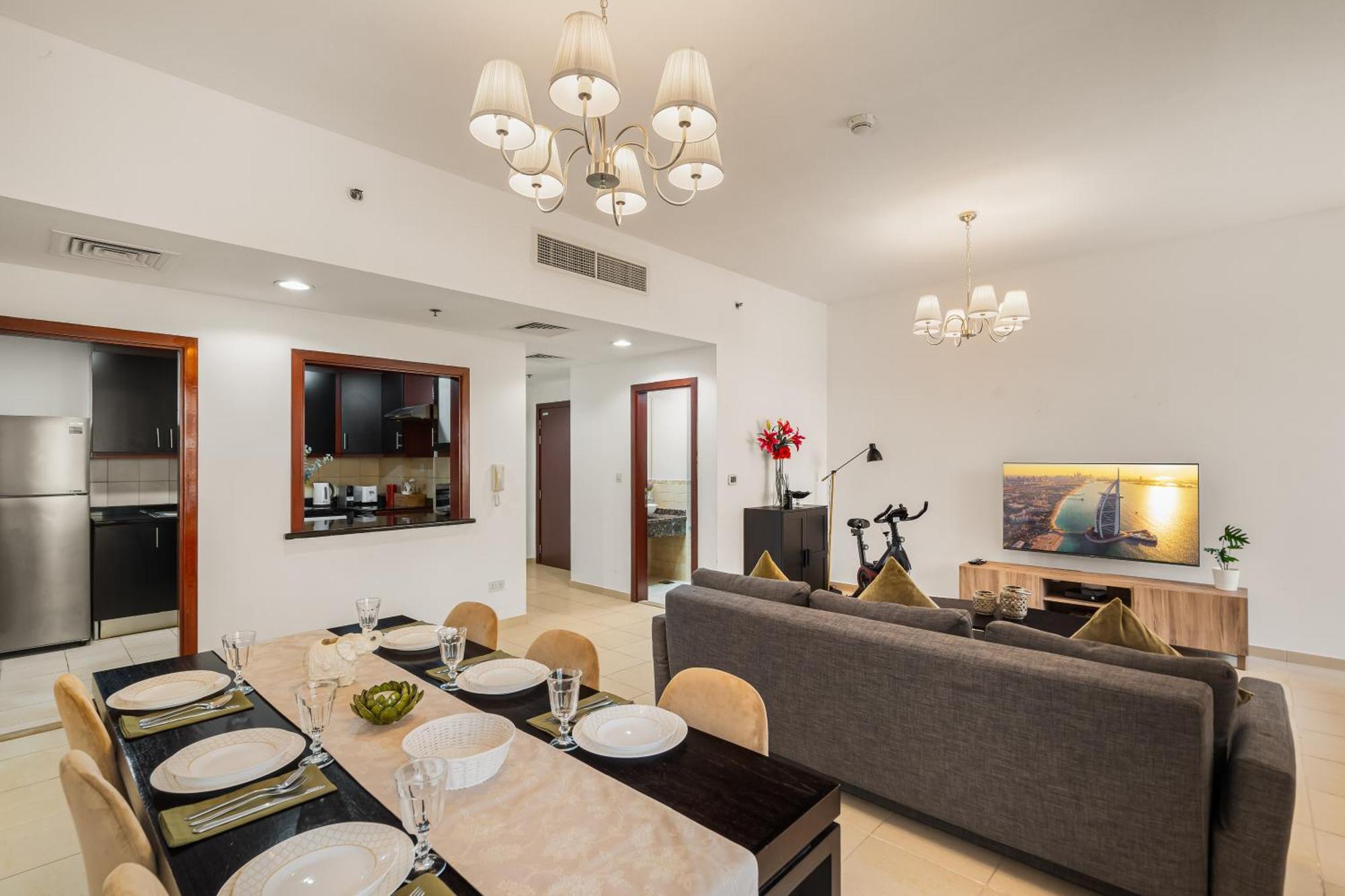 Beautiful 2Br & 4Br Apartments On Jbr Beach, Walking Distance To Bluewaters Island - By Sunkissed Holiday Homes Dubai Luaran gambar